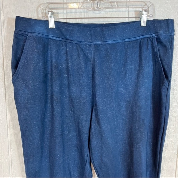 NEW Wildfox Blue Tie Dye Pull On Elastic Waist Jogger Pants Size XXL - Picture 3 of 11